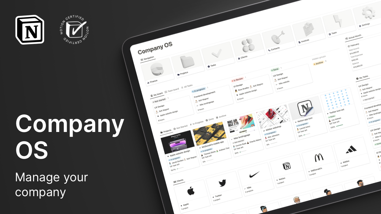 Notion Company OS Template